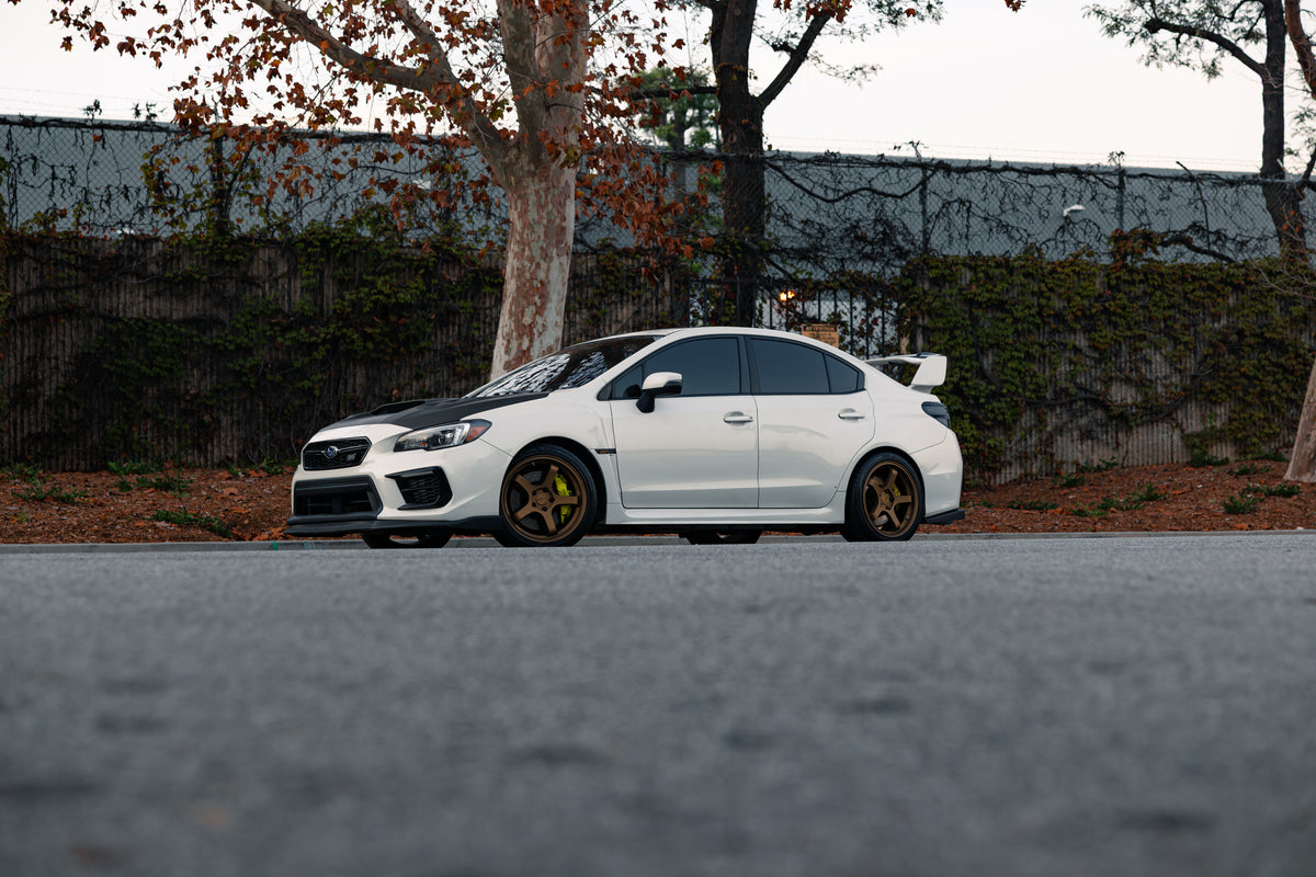 Subaru WRX STI on Katana HR05 Matte Bronze