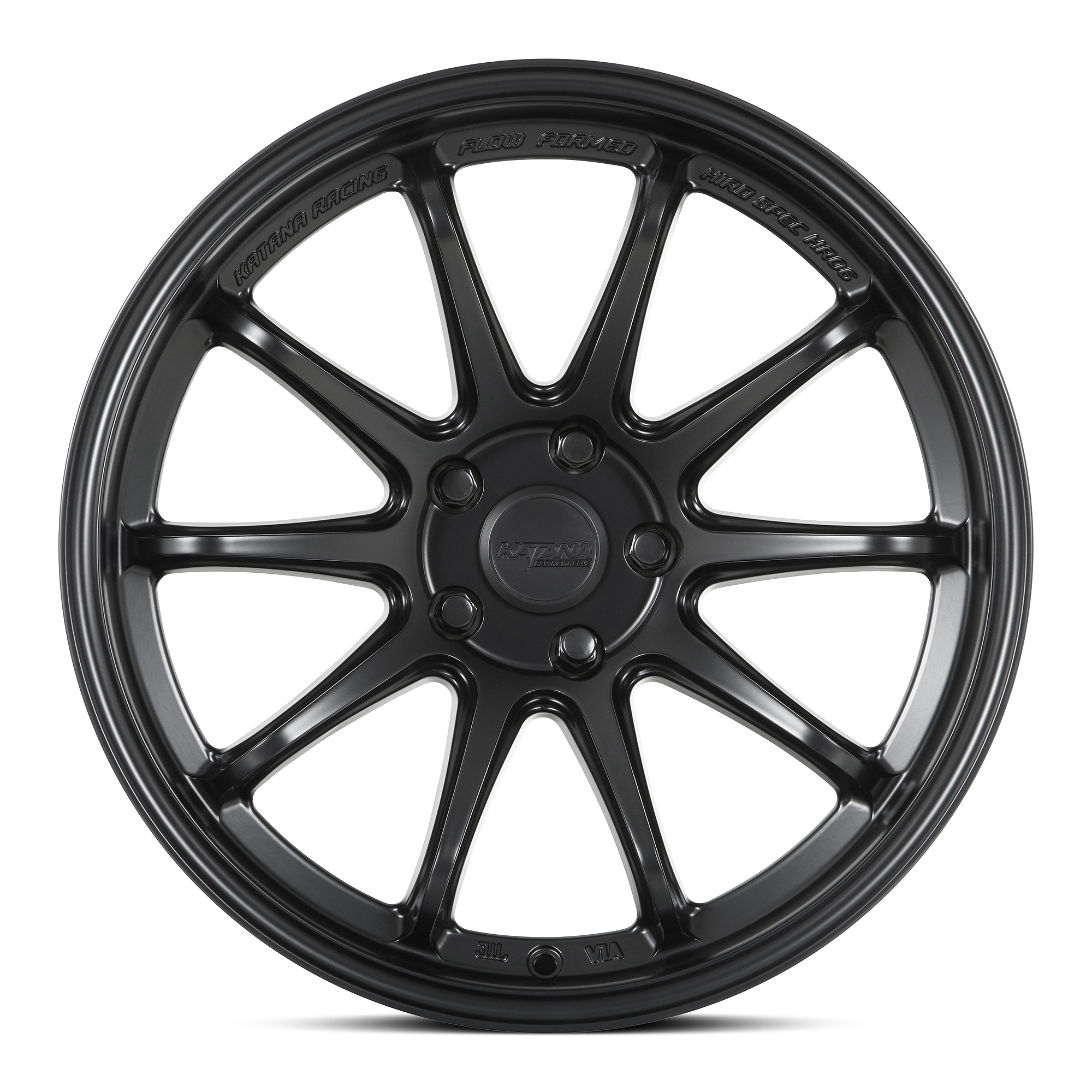 HR06 MATTE BLACK – Katanawheels
