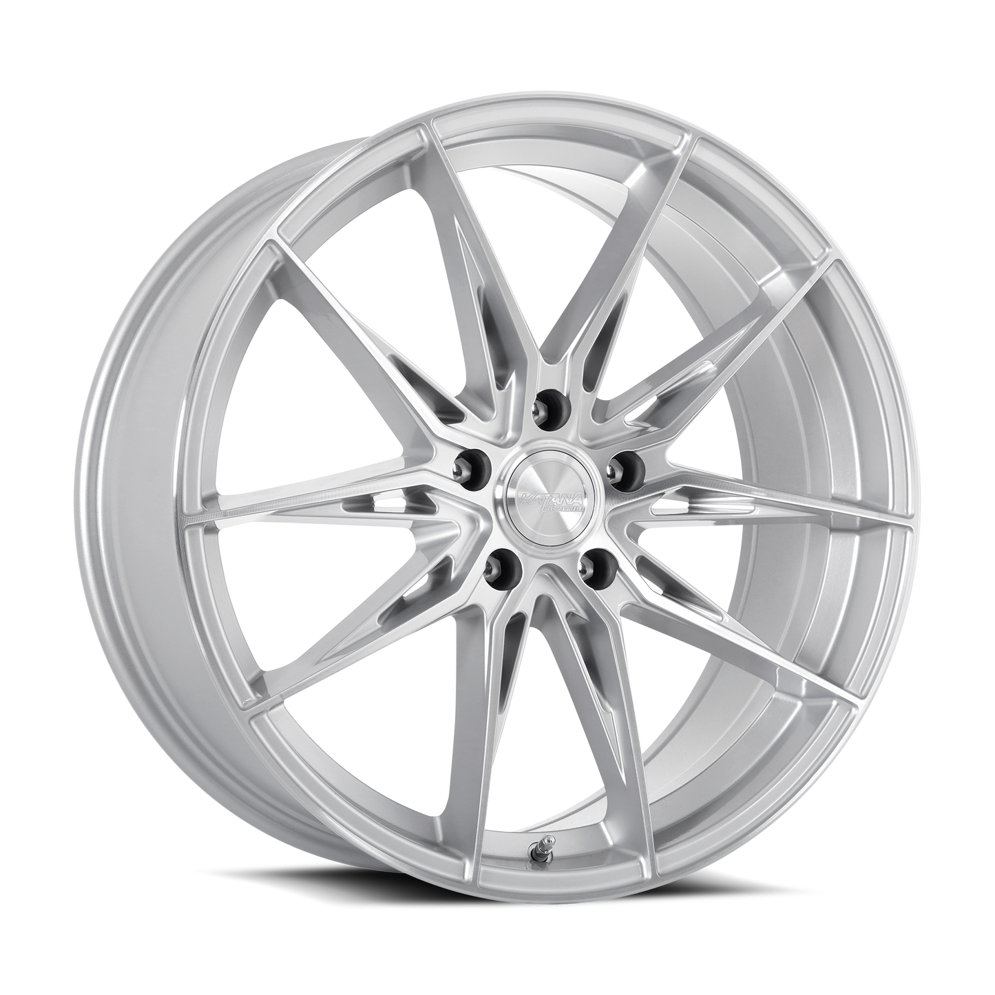 KR10 GLOSSY SILVER MACHINE FACE