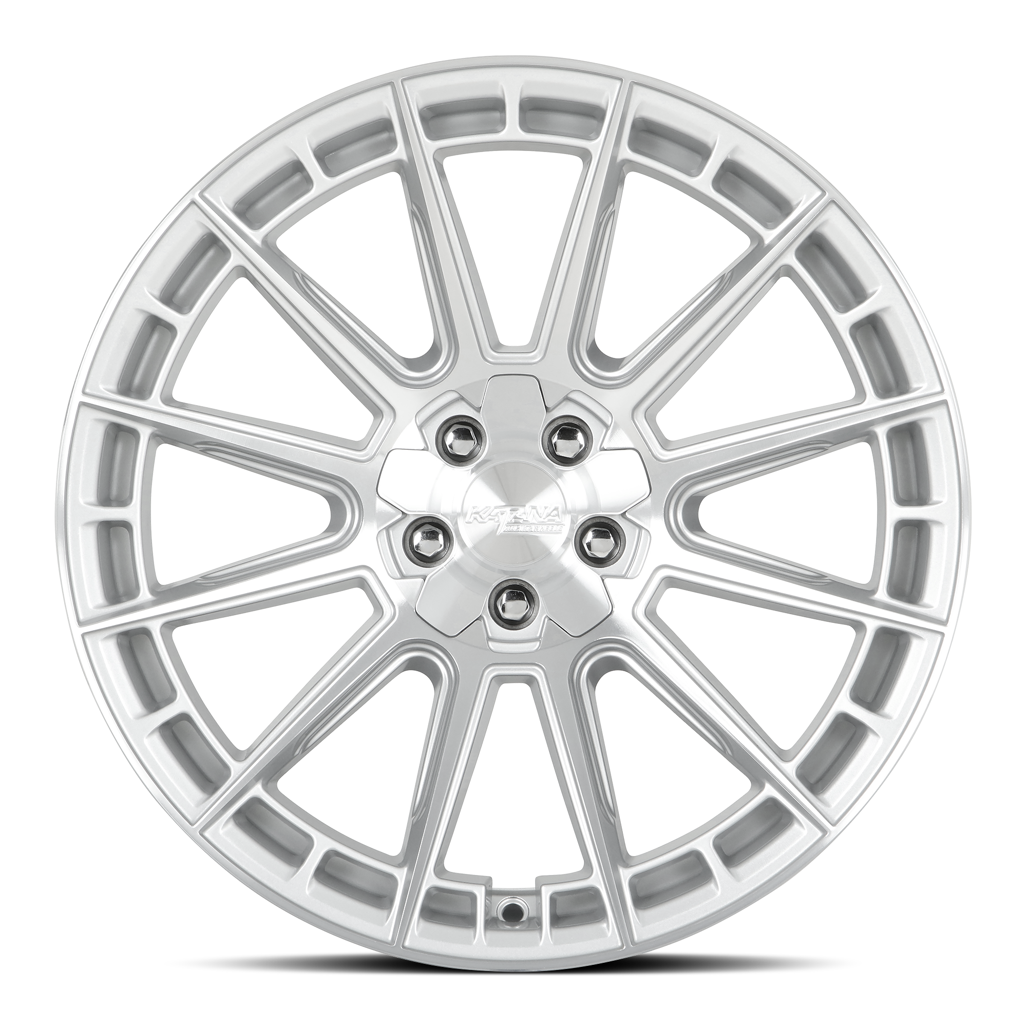 KR11 GLOSSY SILVER MACHINE FACE – Katanawheels