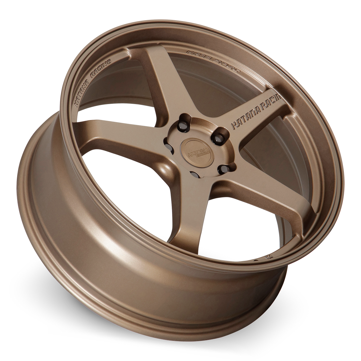 Katana KR13 Matte Bronze wheel, side profile