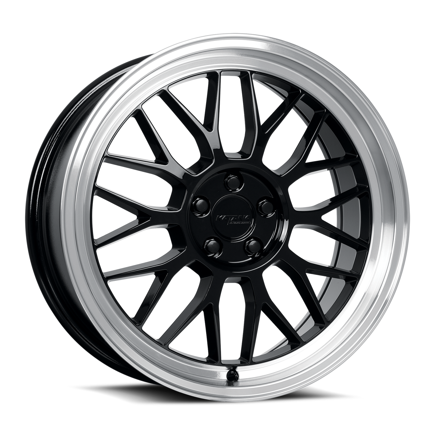KR06 GLOSSY BLACK MACHINED LIP