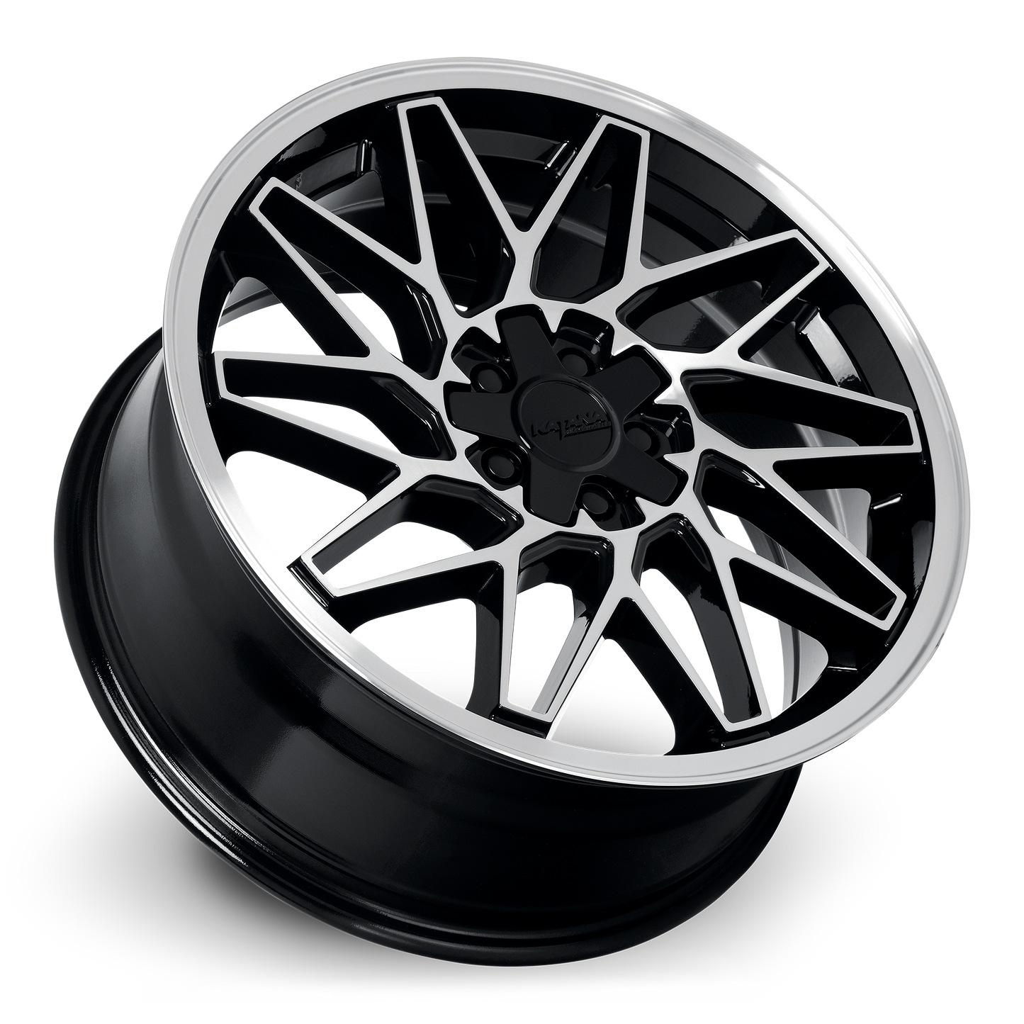 KR09 GLOSSY BLACK MACHINE FACE