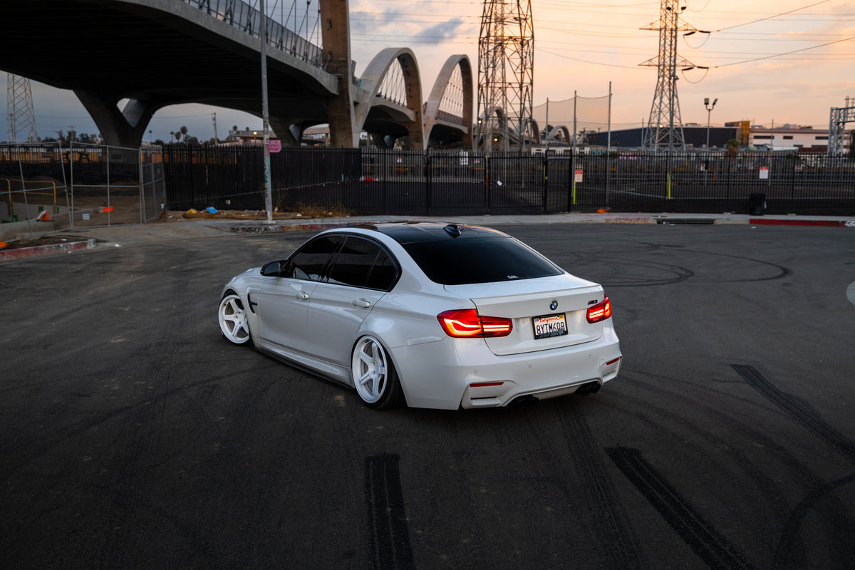 BMW M3 (F80) on Katana HR05 Gloss White
