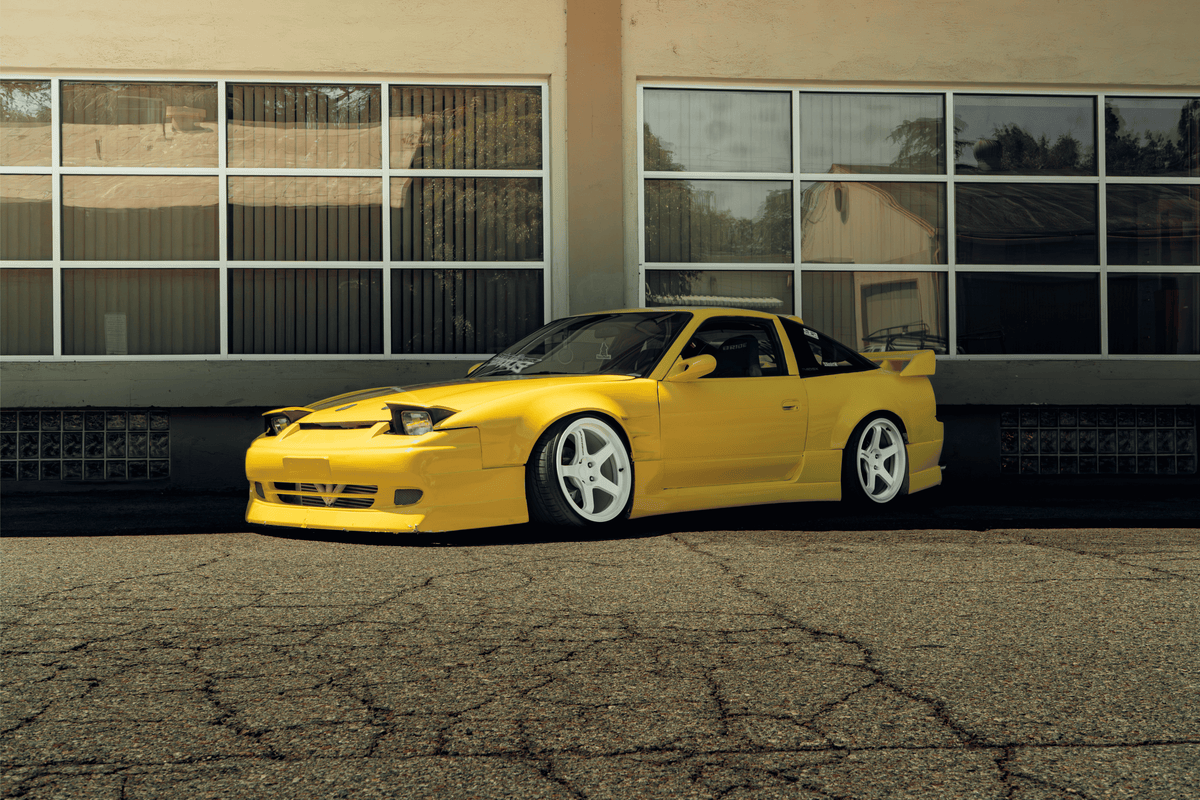 Nissan 240SX (S13) on Katana HR05 Gloss White