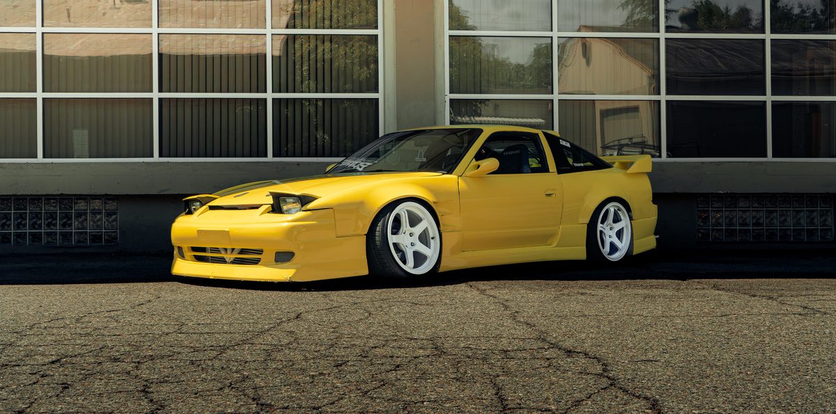 Nissan 240SX (S13) on Katana HR05 Gloss White