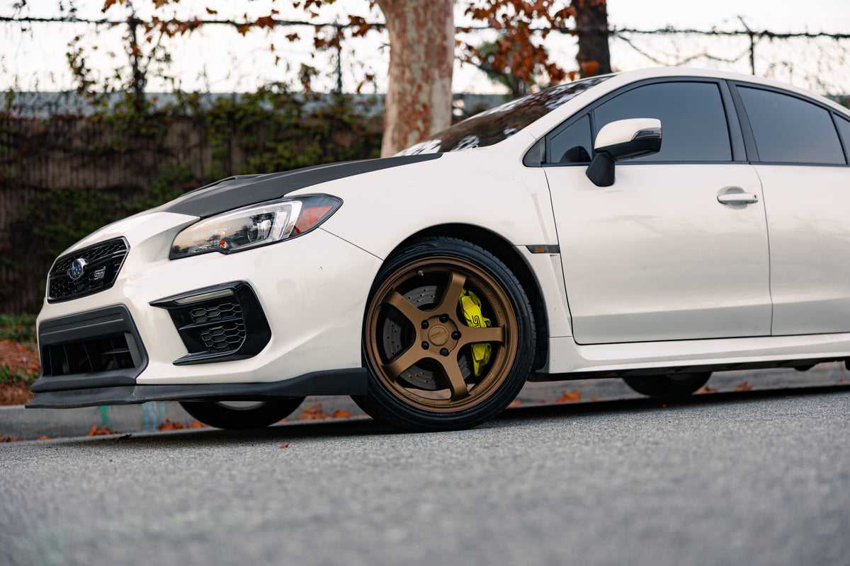 Subaru WRX STI on Katana HR05 Matte Bronze