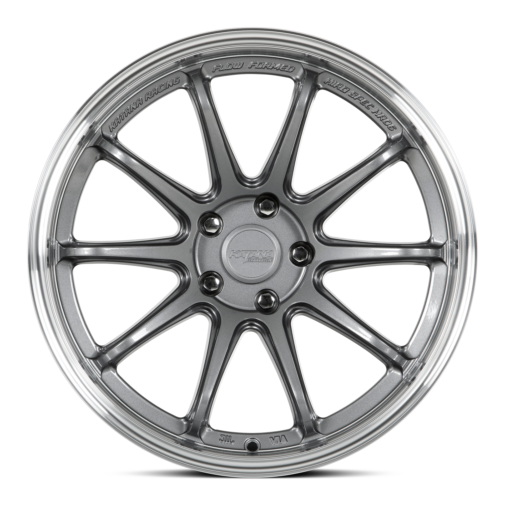 HR06 GLOSS GUNMETAL M LIP – Katanawheels