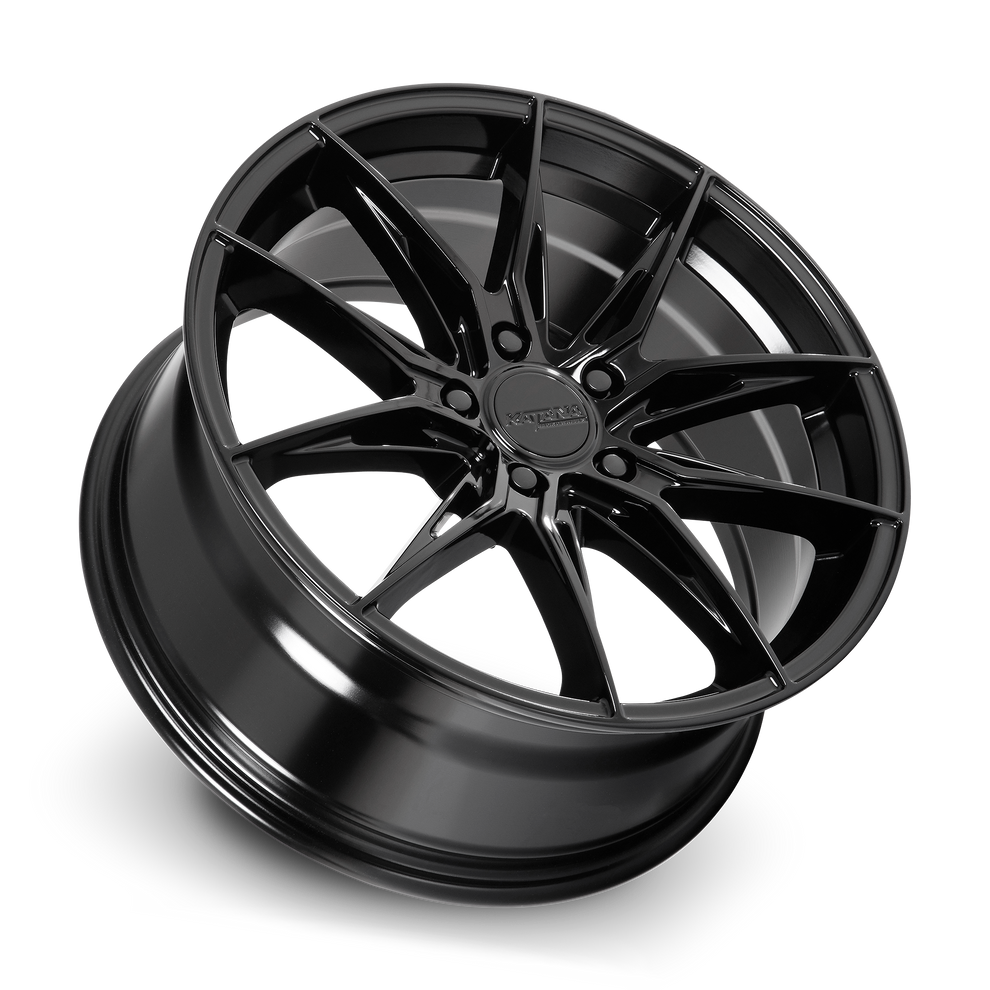 こりん Kyosho 1/10 DRIFT Wheels WATANABE 8 SPOKE Pre-Mounted -BLACK- (2PC