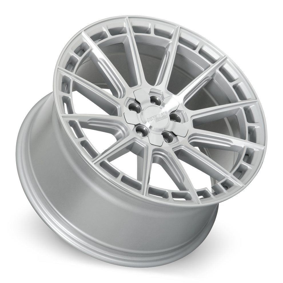 KR11 GLOSSY SILVER MACHINE FACE – Katanawheels