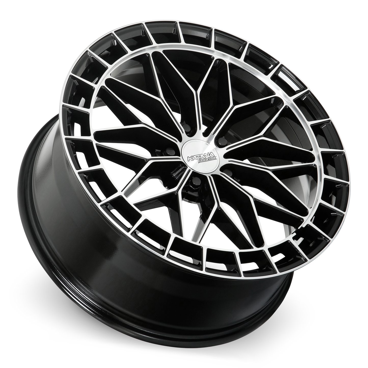 KR12 GLOSSY BLACK MACHINE FACE