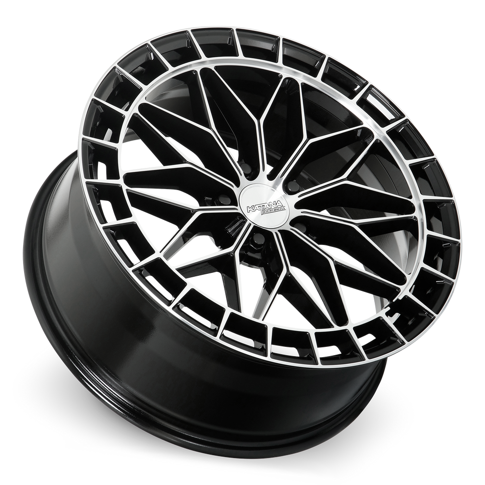 KR12 GLOSSY BLACK MACHINE FACE – Katanawheels