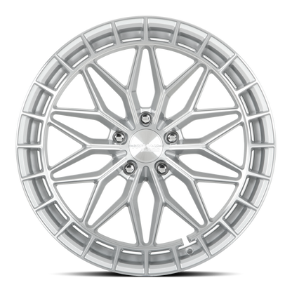 KR12 GLOSSY SILVER MACHINE FACE