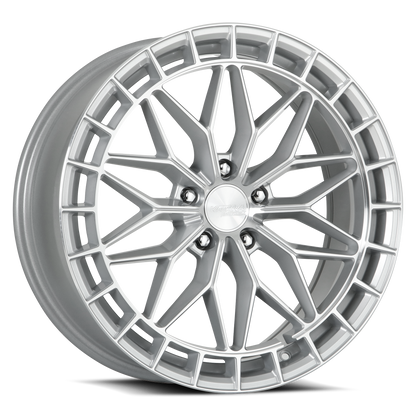 KR12 GLOSSY SILVER MACHINE FACE