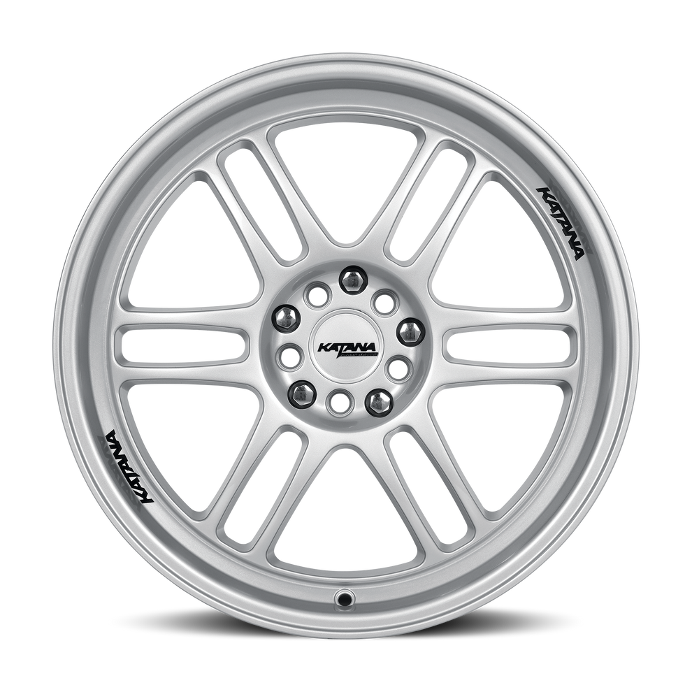 KR02 GLOSSY SILVER – Katanawheels