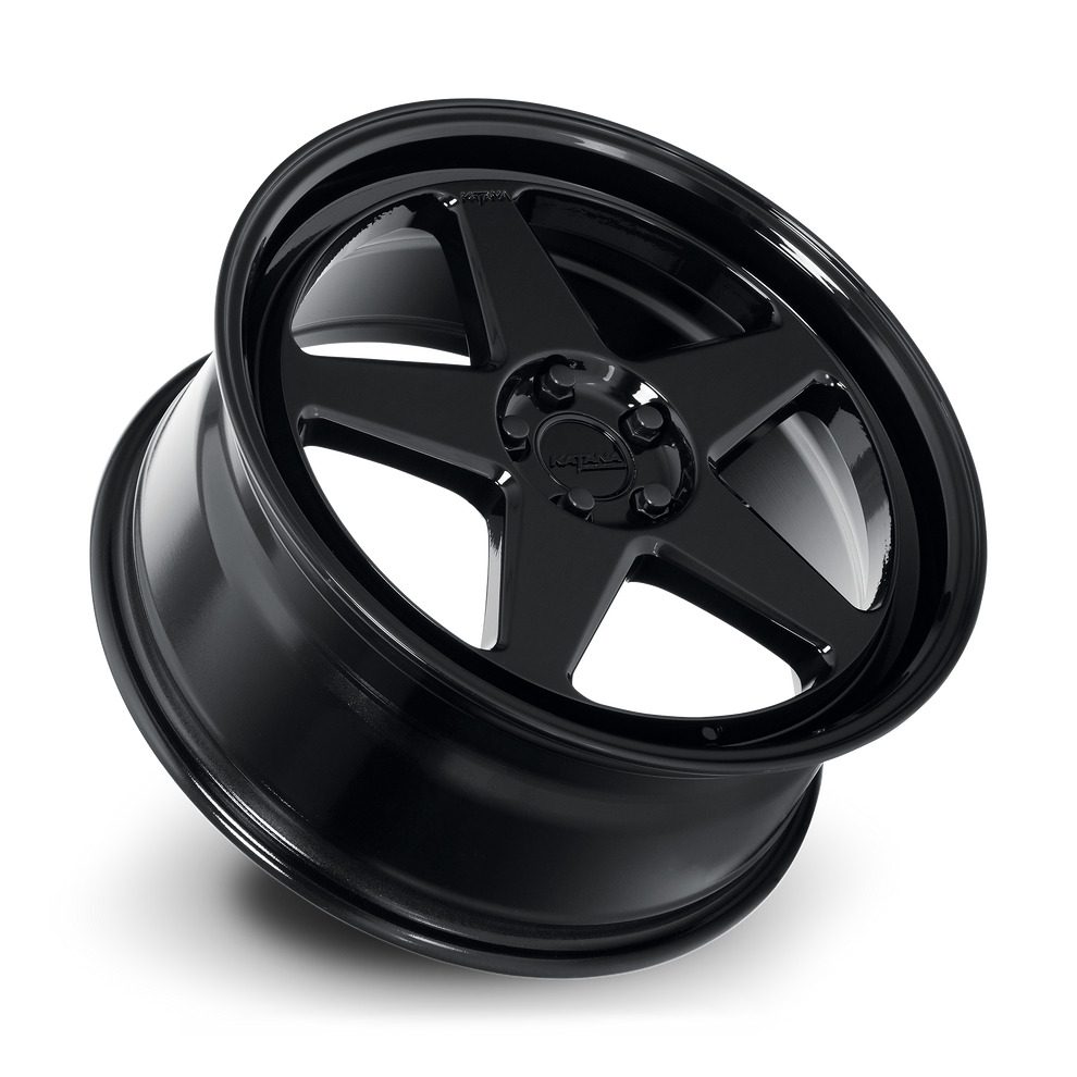 KR03 GLOSSY BLACK – Katanawheels