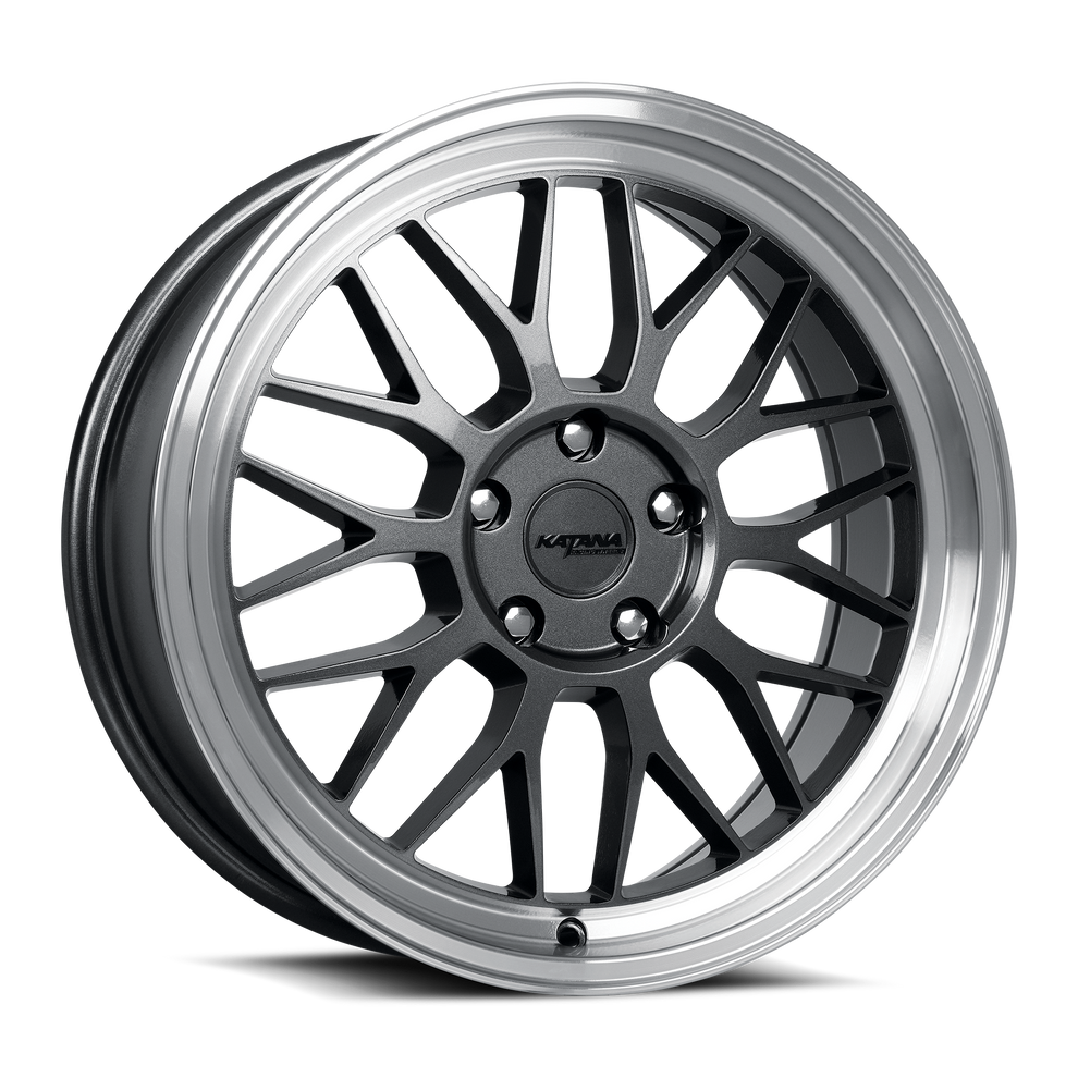 KR06 GLOSS GUNMETAL MACHINE LIP – Katanawheels