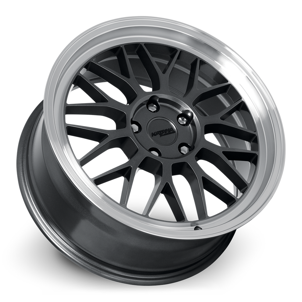 KR06 GLOSS GUNMETAL MACHINE LIP – Katanawheels