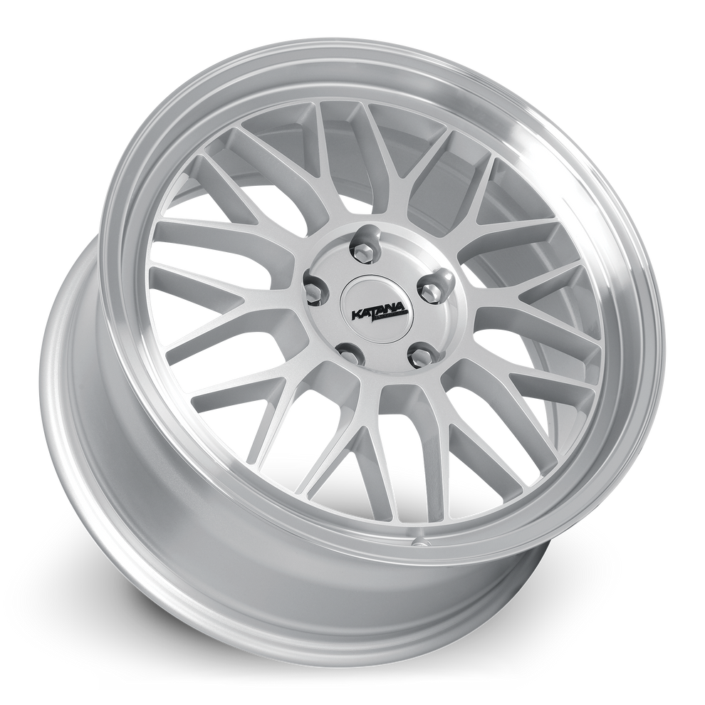 KR06 GLOSSY SILVER MACHINE LIP – Katanawheels