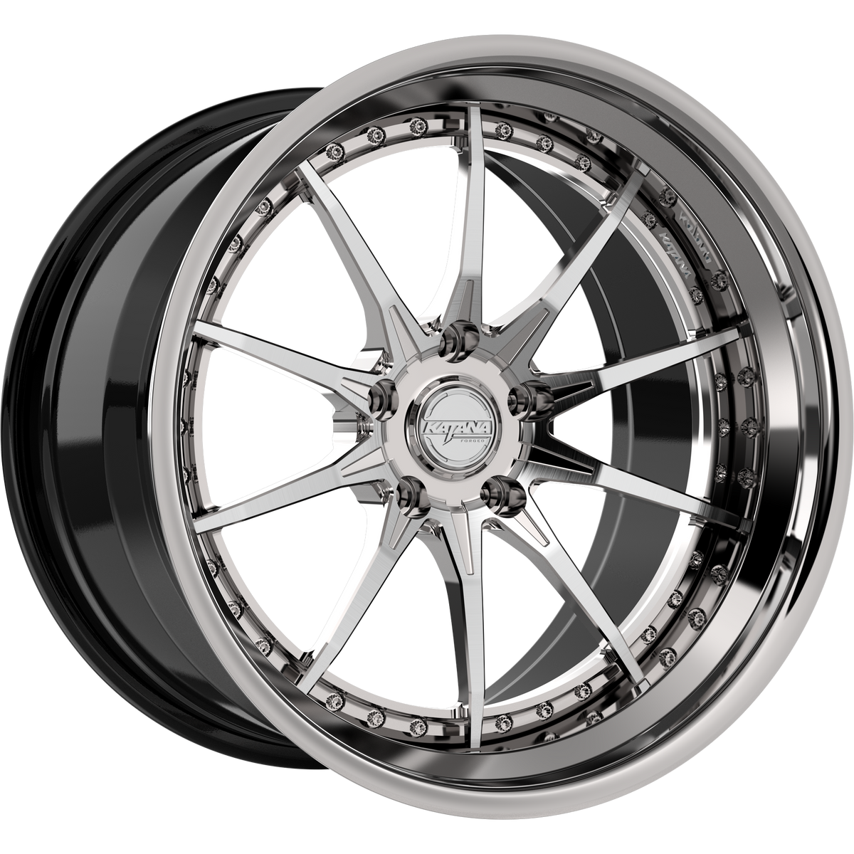 Concept C Forged 3-Piece Wheel | Katana Concept Series