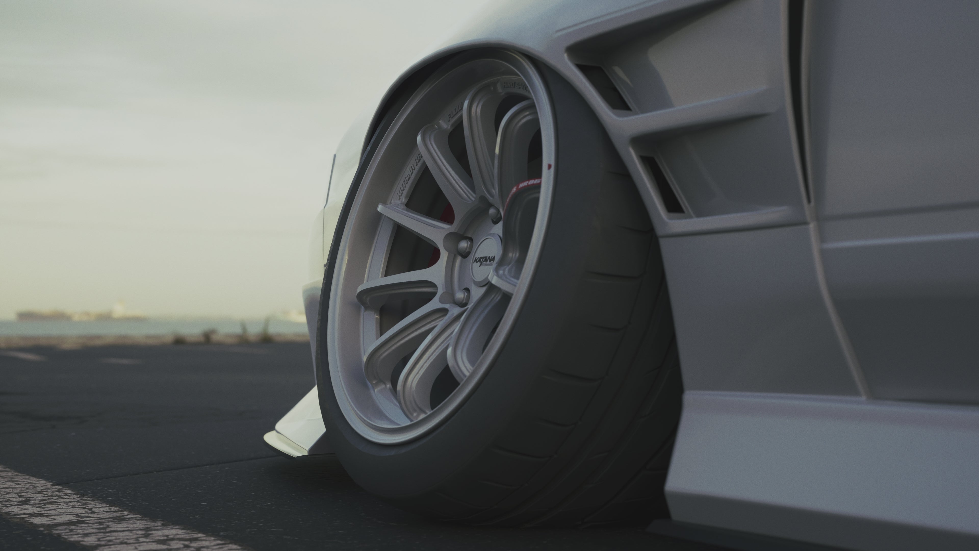 R*o様 白イカリング HIRO SPEC – Katanawheels